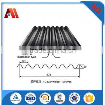 corrugated gi galvanized steel roof sheet for tile