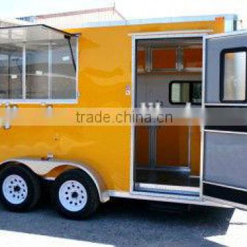 Mobile Food Vending Camping JX-FS400D fast food truck for sale