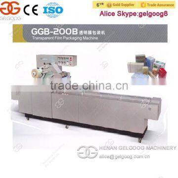 High Quality 3D Cellophane Wrapping Machine Medicine Box Cellophane Price