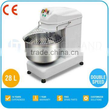 28 Liters, Mechanic Control, Double Speed, CE Approve Pastry Dough Making Machine