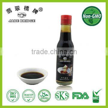 Japanese /sushi Soy Sauce, eu quality NON-GMO soy bean BRC glass bottle 150ml