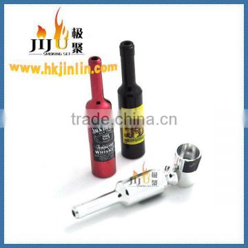 JL-115 Yiwu Jinlin Popular Manufacturer Bottle Shape Smoking Pipe