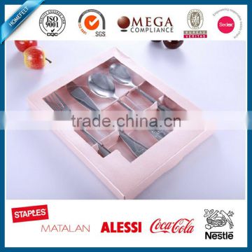 new items modern square dinnerware stainless steel cutlery set