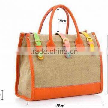 Personality Casual Canvas Bag Women Hand Bag photo-2