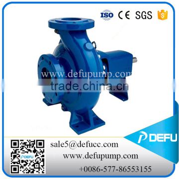 horizontal single stage end suction pump