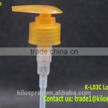 With ISO Approved 28mm Left Right Lock Lotion Dispenser Pump Soap Plastic Spray