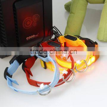 Waterproof Usb rechargeable dog collars/dog collar led