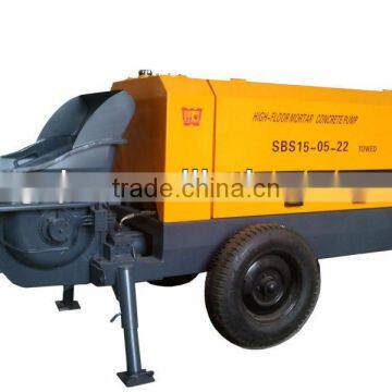 Two piston concrete pump