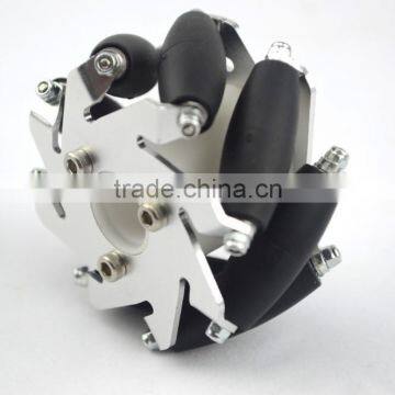 60mm Aluminum LEGO Compatible Mecanum Wheels Set( 2 Left, 2 Right) Basic 14159 photo-3