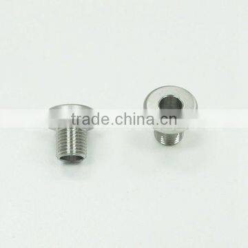 Polishing stainless steel pen fixing nut