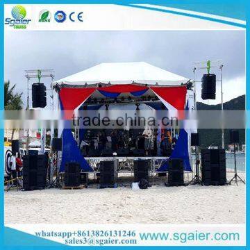 6M crank stand truss tower lifter for speaker event shows on beach