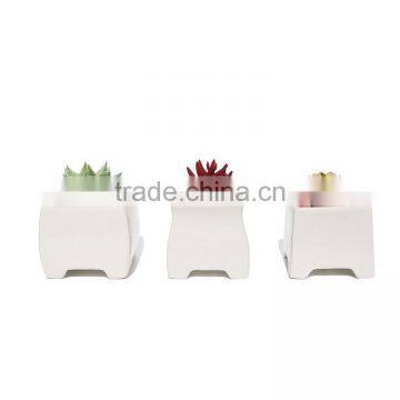 Decorative Ceramic Flower Plant Pot With Drainage
