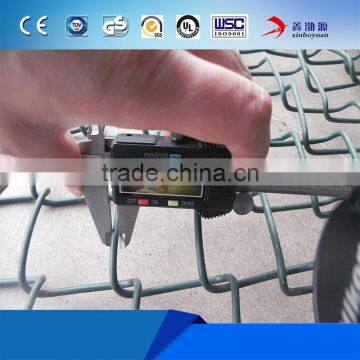 Wholesale Cheap Price Airport Safety 80x80mm 6ft Poly Coated Chain Link Fence photo-6