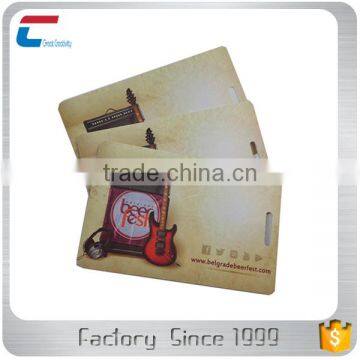 Custom Made Unique Shaped , Size Plastic Luggage Tag Pvc Factory photo-5