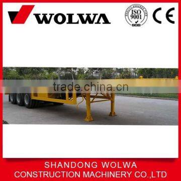 low price flat bed semi trailer