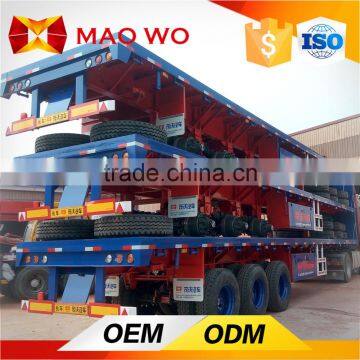 3 Axle Flat Bed Semitrailer and Container Dolly Semi Trailer