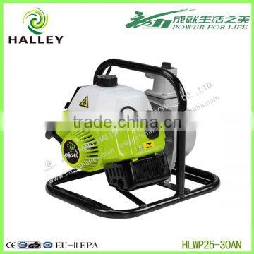 Small Petrol Water Pump Mini Gasoline Water Motor Pump Price HLWP25 - 30AN photo-2