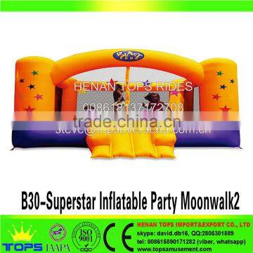 Newest Design Princess Bounce House Inflated Moon Fun Bouncer photo-2
