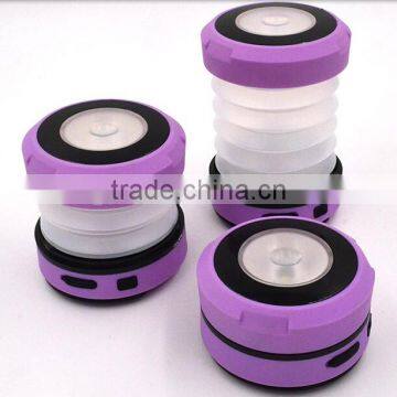 Plastic Camping Light Handcrank Camping Light 1W LED Mini Telescopic Camping Lantern/Flashlight photo-5