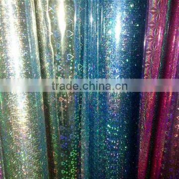 High Quality Metallised PVC Holographic film