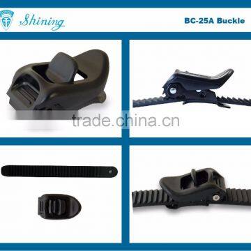 BC25A-BL15A Quick Release Plastic Buckle Clamp Adjustable Tie