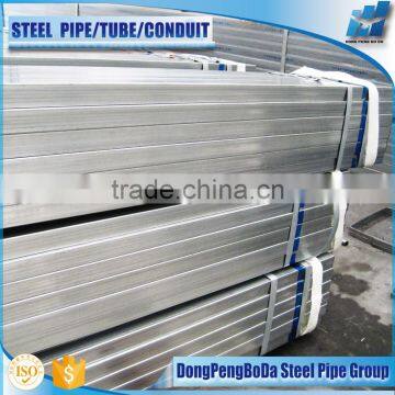 50*50*1.2 Pre-galvanized Rectangular Hollow Sections GI Steel Pipes photo-2