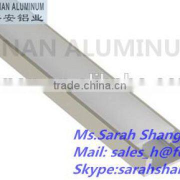 6009 Extruded Anodized Aluminum led extrusion