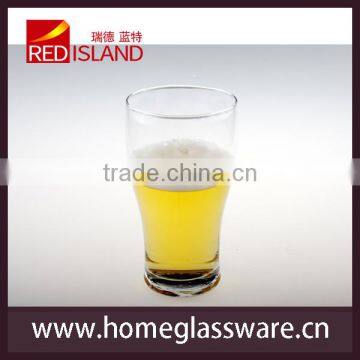 clear pilsner beer glass for toasting from china