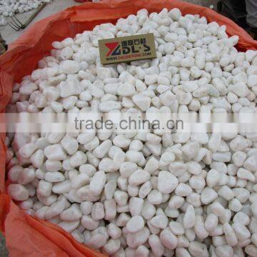 Cheap Natural Round White Pebble Stone For Garden photo-4