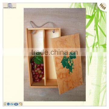 Supply Hot Selling Pattern Silk Printing Wine Box photo-5