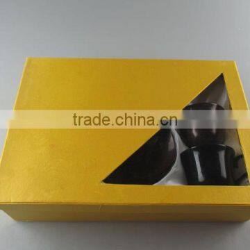 Hot Sale Colorful Porcelain Coffee Cup Set, High Quanlity Ceramic Glaze Cup and Saucer With Gift Box photo-2