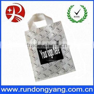 Favorable price plastic handle loop bag