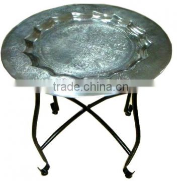 Folding Moroccan Table For Home Decoration