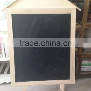 Decorative Chalkboard For Kitchen House Shape Display Cafe Chalkboard Vintage Style Big Size Standing Writing Board 57*80CM photo-2