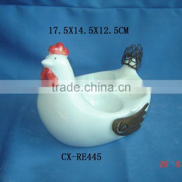 porcelain chick design egg holder