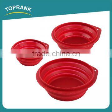 Personalized Multi Sizes Pet Travel Feeding Bowls Silicone Collapsible Dog Bowl photo-2