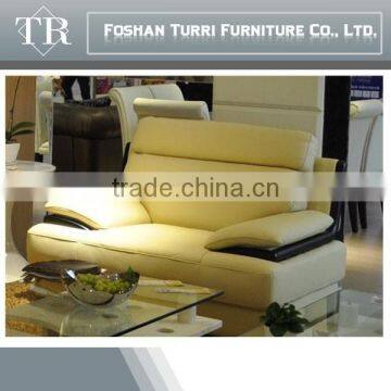 High Qulity Italian Geniune Leather Corner Sofa for Living Room photo-6