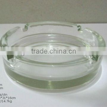 glasss ashtray/simple glass ashtray/transparet glass ashtray