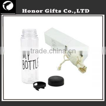 Hot Cheap Promotional Gifts Private Label Clear Plastic Water Bottle photo-4
