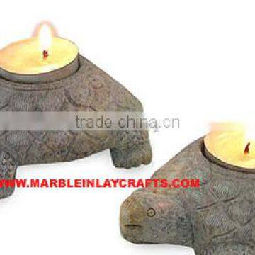 Stone Candle Holder