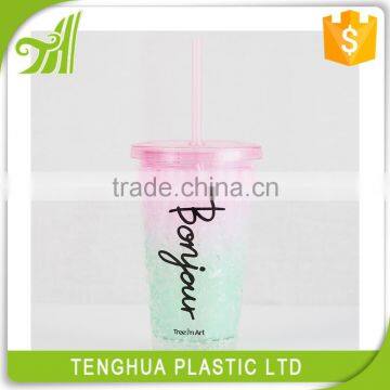 Eco-Friendly Drink Cup Shaker Plastic Snack Cup photo-4