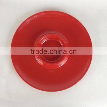 X'mas Tree Printing Chip Plate Melamine Christmas Decorations in Chip Dip Bowls photo-3