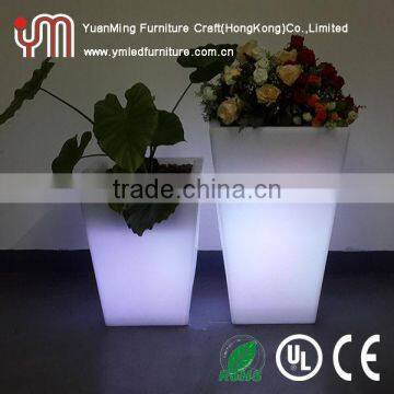 Modern Square Led Planter Pots,Led Planter,Outdoor Led Planter