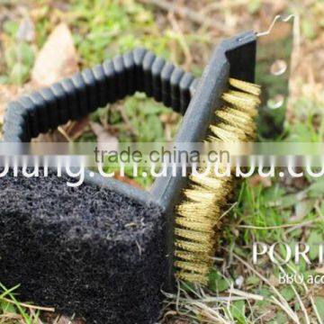 Hot Iron Shape Bbq Grill Clean Brush photo-4