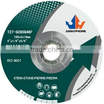 4'' Resin abrasives grinding discs MPA certificate