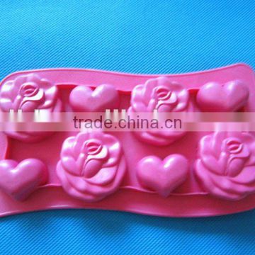 111236 VALENTINES' ROSE ICE CUBE TRAY