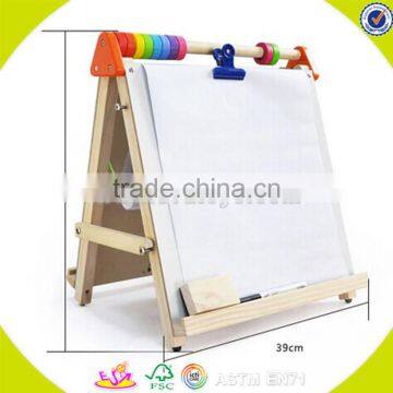 Wholesale Top Wooden Double Side Blackboard Nice Kids Wooden Double Side Blackboard Useful Double Side Blackboard W12B055 photo-2