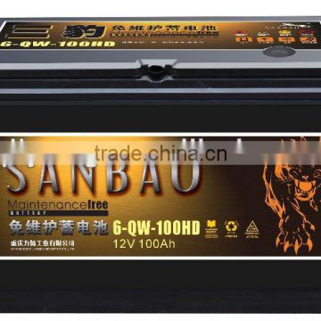 12V Auto Truck Car Battery