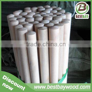 Natural Wood Broom Stick American Screw Italian Screw photo-6