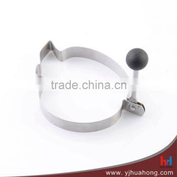 New Style Stainless Steel Fried Egg Poach Ring Pancake Omelette Mold (HEM-14) photo-2